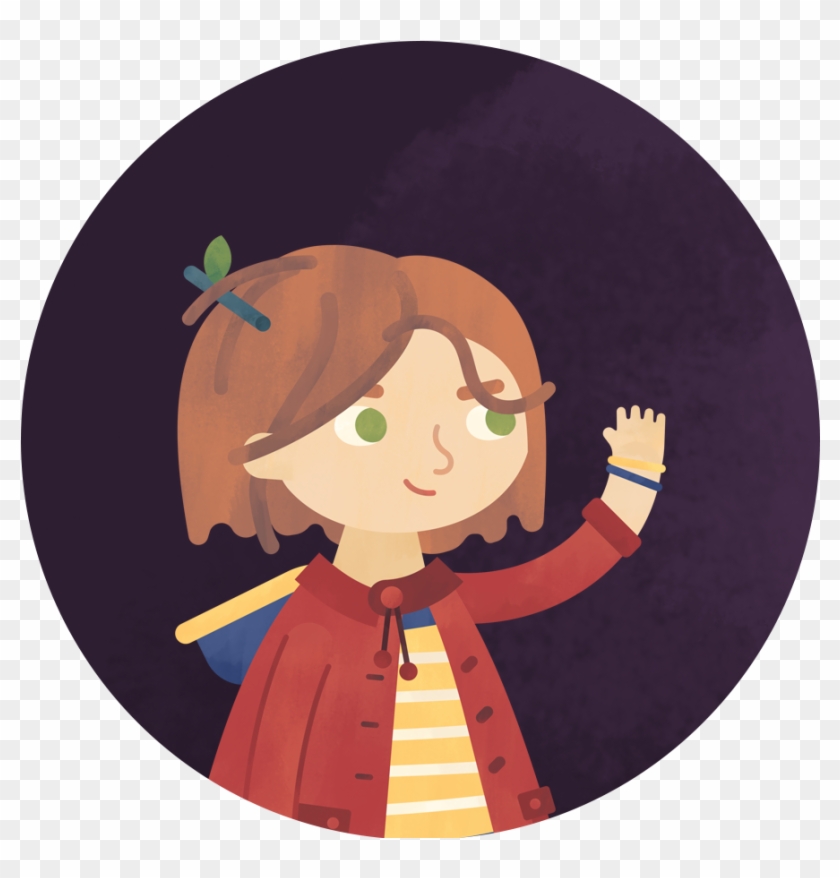 An Island Girl Whose Love Of The Sea Is Only Surpassed Clipart