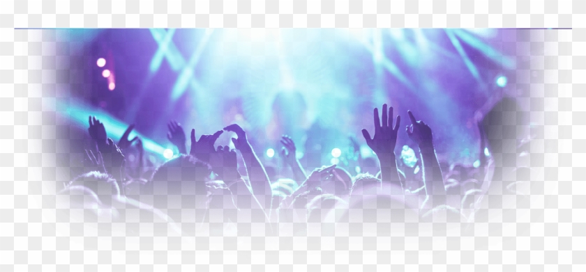 Concert Crowd Png - Background Concert Png Clipart #2918885