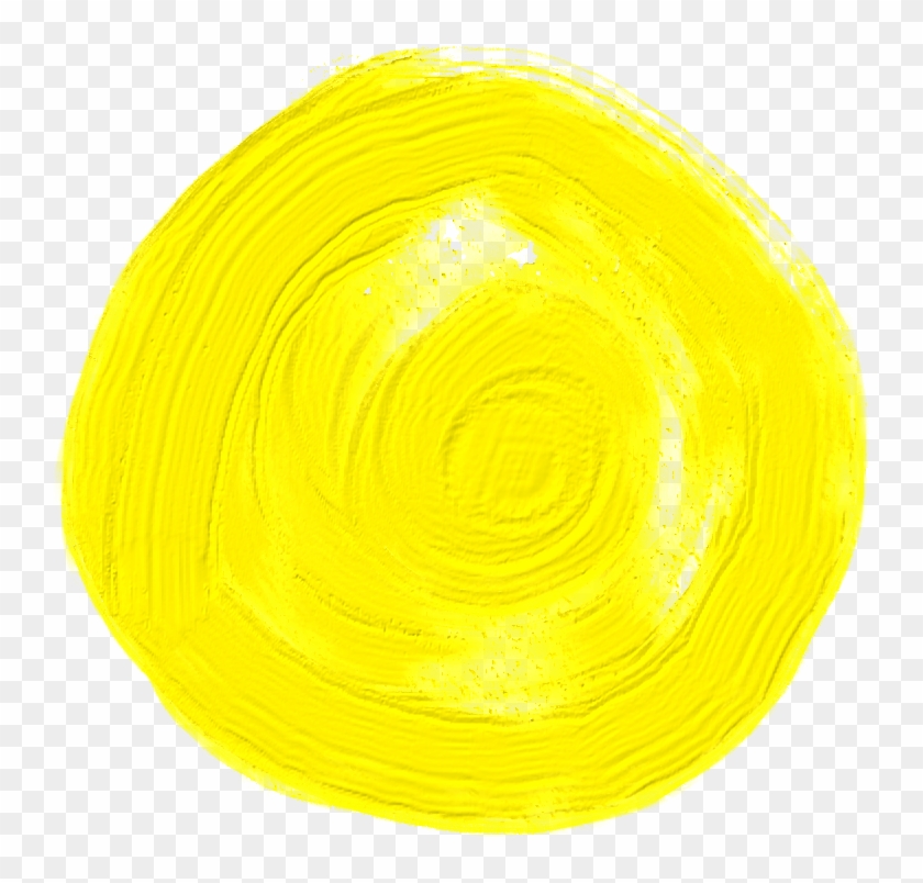 #yellow #circle #dot #dots #watercolor #texture #background - Circle Clipart