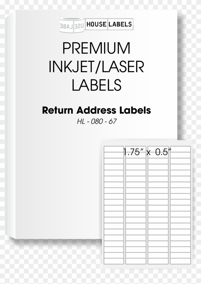 Transparent Return Address Labels - Label Clipart