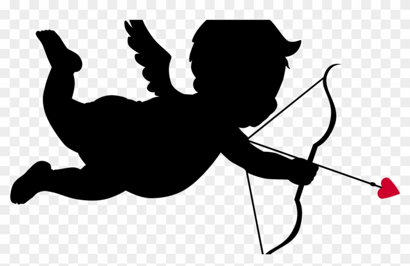 Clip Freeuse Clipart Arrow Cute Borders - Cupid Valentines Day Clipart - Png Download