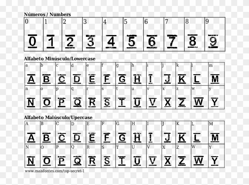Font Details Top Secret - Fonte De Letra Cowboy Clipart