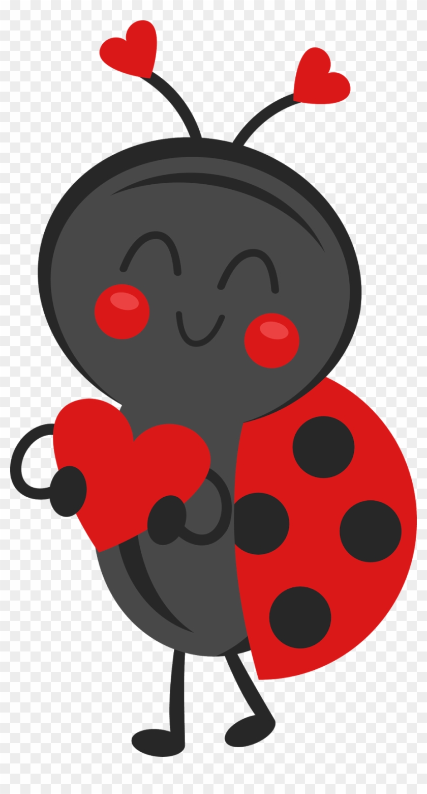 Ladybug - Valentine Ladybugs Clipart