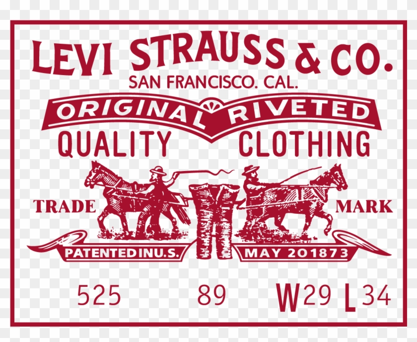 Levi Strauss Jeans Label Logo Vector - Levis Strauss Logo Vector Clipart