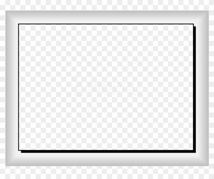 Free Png White Border Frame Png - Printable Outline Of Colorado Clipart