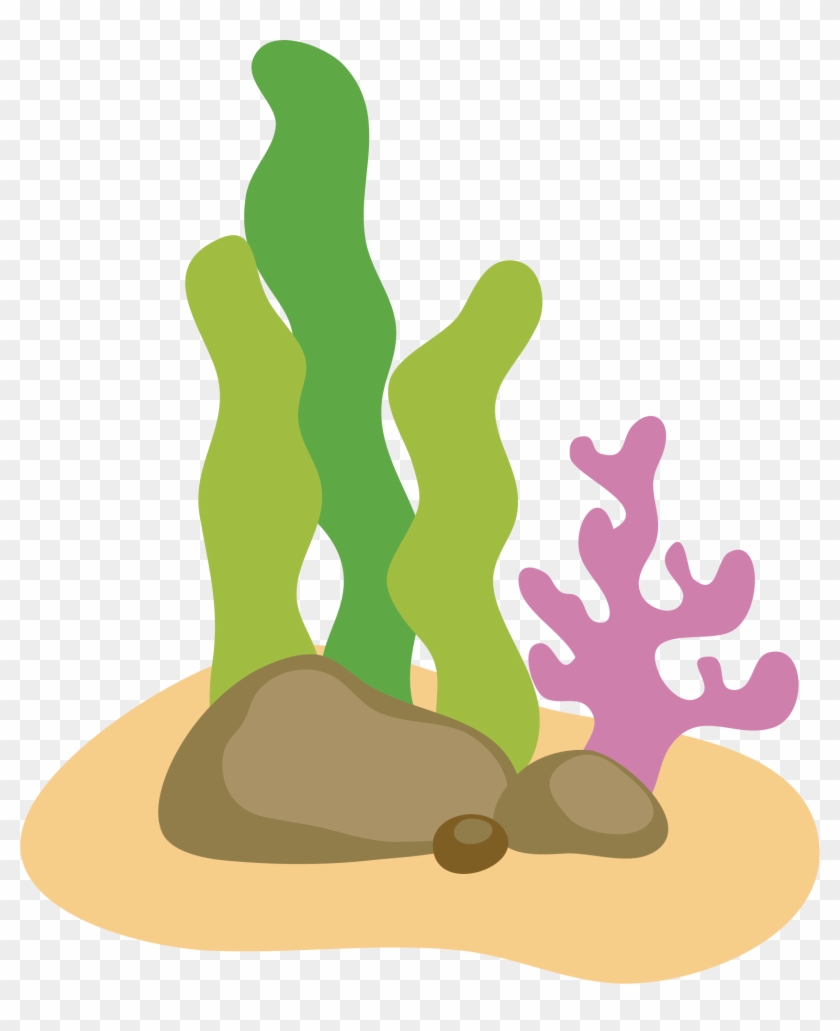 Cartoon Sea Weed Clipart #2920770