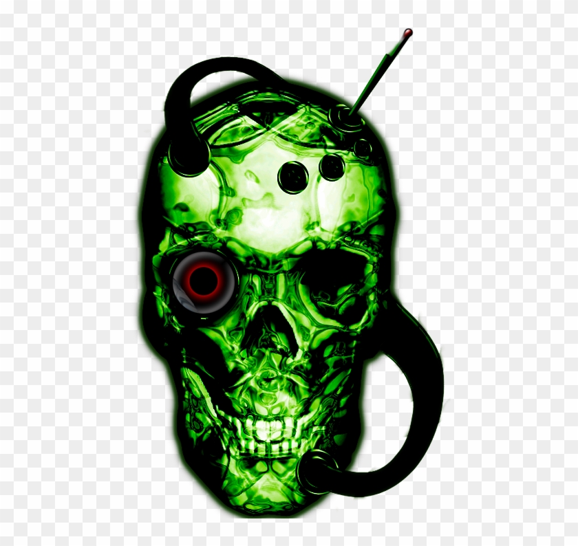 Cyborg Skull Png Clipart #2921273
