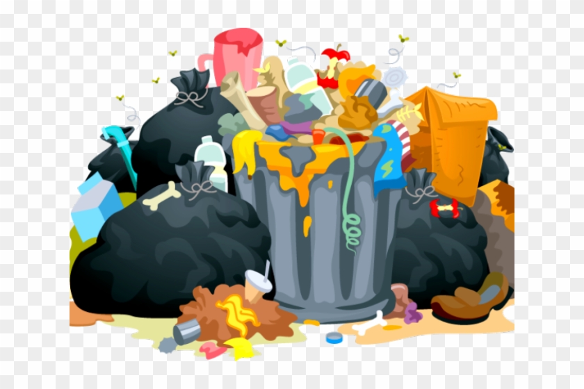 Trash Can Clipart Proper Disposal Garbage - Garbage Clip Art - Png Download