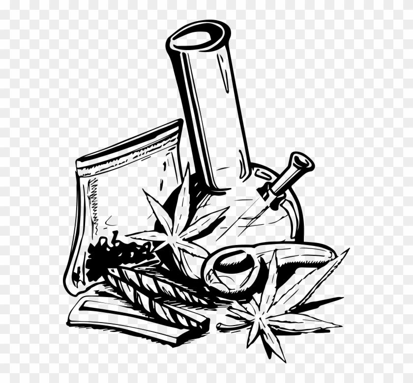 Bag Of Weed Transparent Clipart , Png Download - Cool Weed Drawings