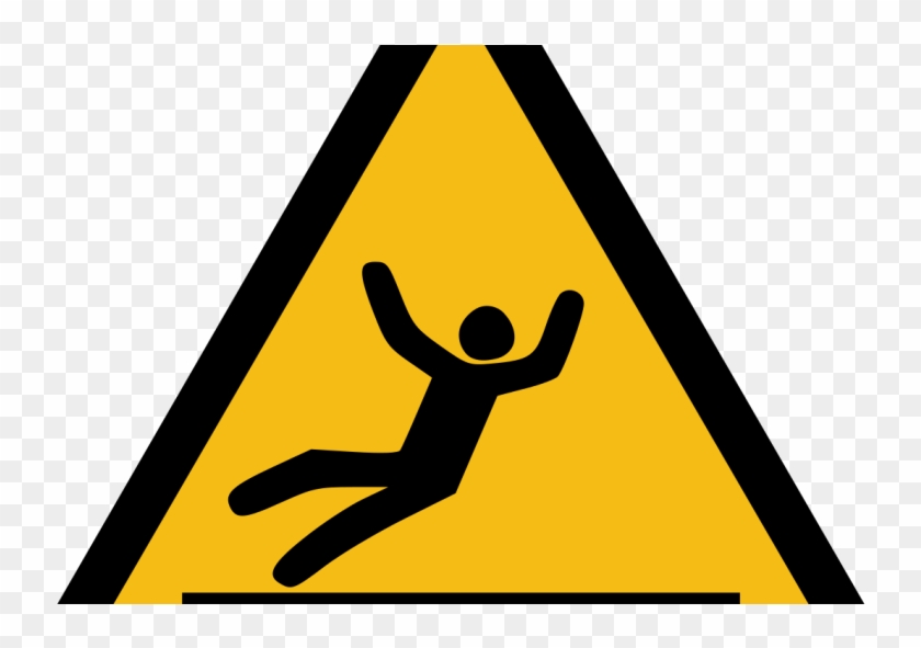 Avoiding Trips And Falls - Slips Trips And Falls Icon Png Clipart #2921798