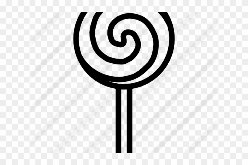 Lollipop Clipart Sketch - Illustration - Png Download #2921909