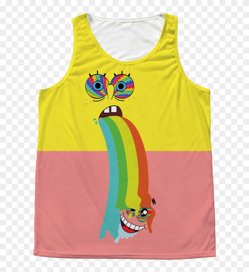 Acid Sponge Bob & Patrick Tank Top - Patrick Star Clipart