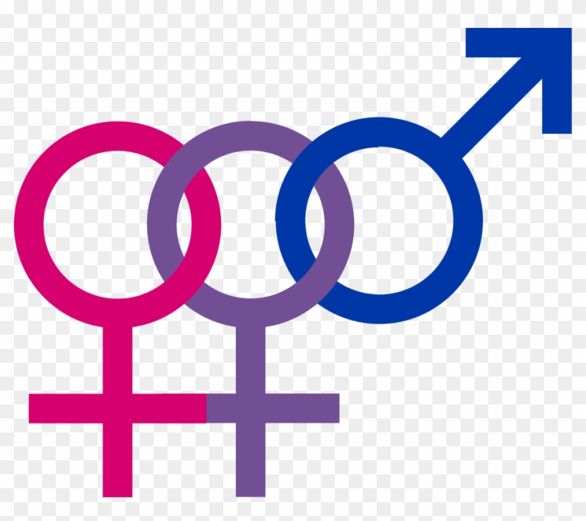 Female Symbol Png Original File - Bisexuality Symbols Clipart