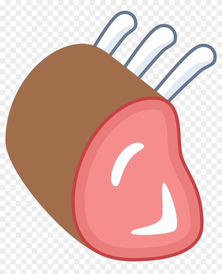 Sheep Ham Lamb And Mutton Computer Icons Clip Art - Rack Of Lamb Clipart - Png Download