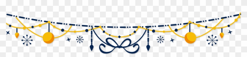 Festive Ribbon Hand Drawn Hanging Ornament Png And - Writing Clipart