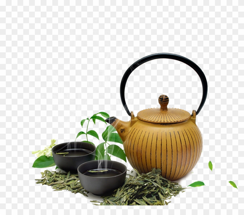 Tea Assam Green White Longjing Teapot Clipart - Tea - Png Download #2922681