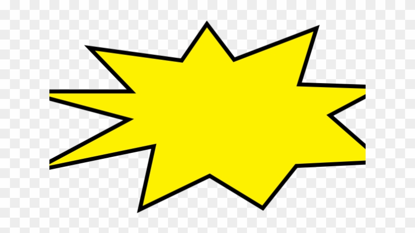 Explosion Clipart Blast - Balao De Explosao Png Transparent Png