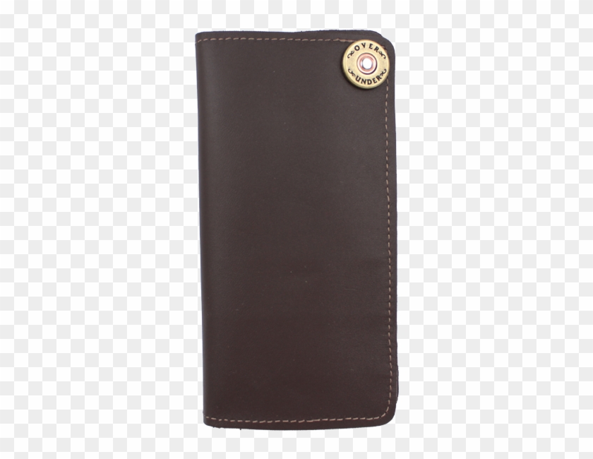 "the Traveler" Checkbook Wallet - Leather Clipart