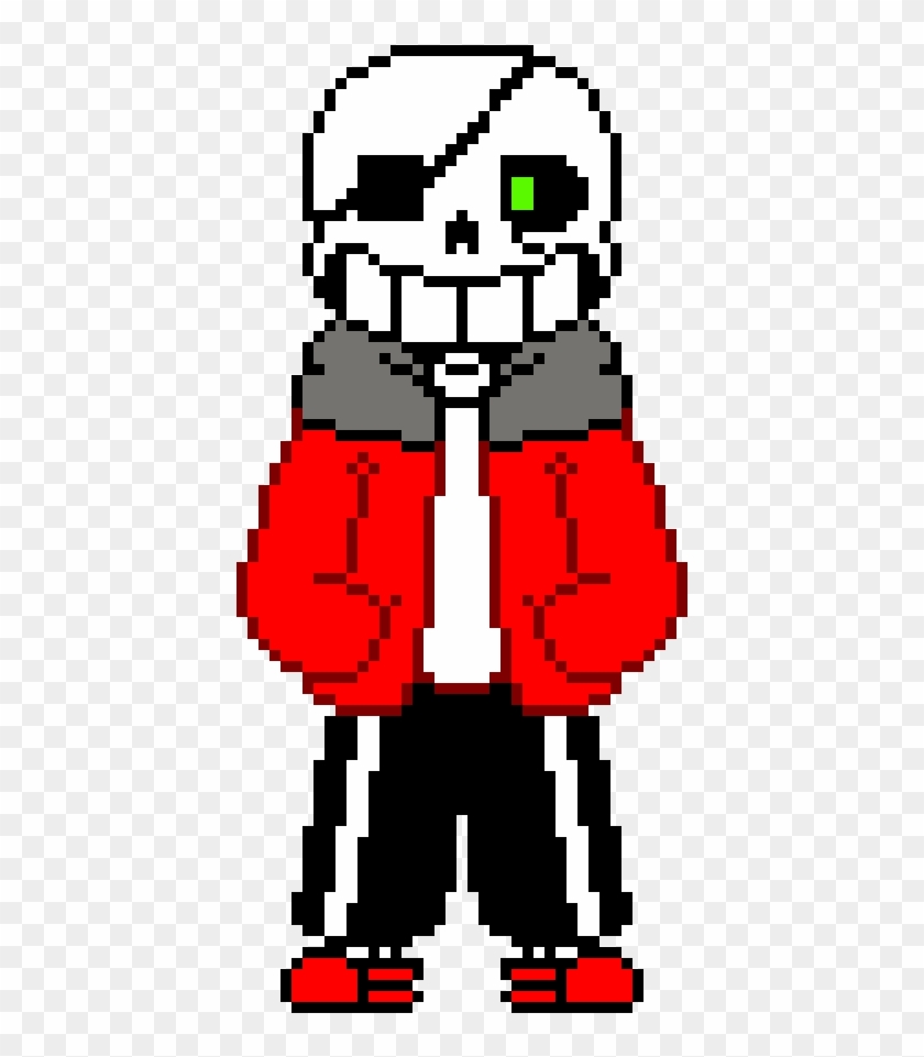 Foxy With An Eye Patch - Pixel Art Maker Foxy With Peters Jacket Clipart