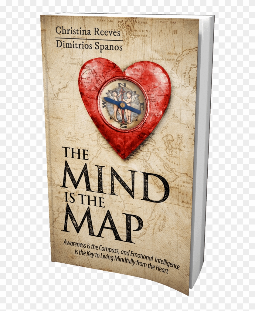The Mind Is The Map Book - Poster Clipart #2923747