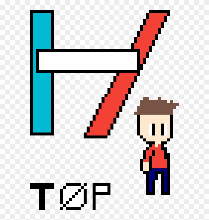Twenty One Pilots , Png Download - Feather Pen Pixel Art Clipart #2923986