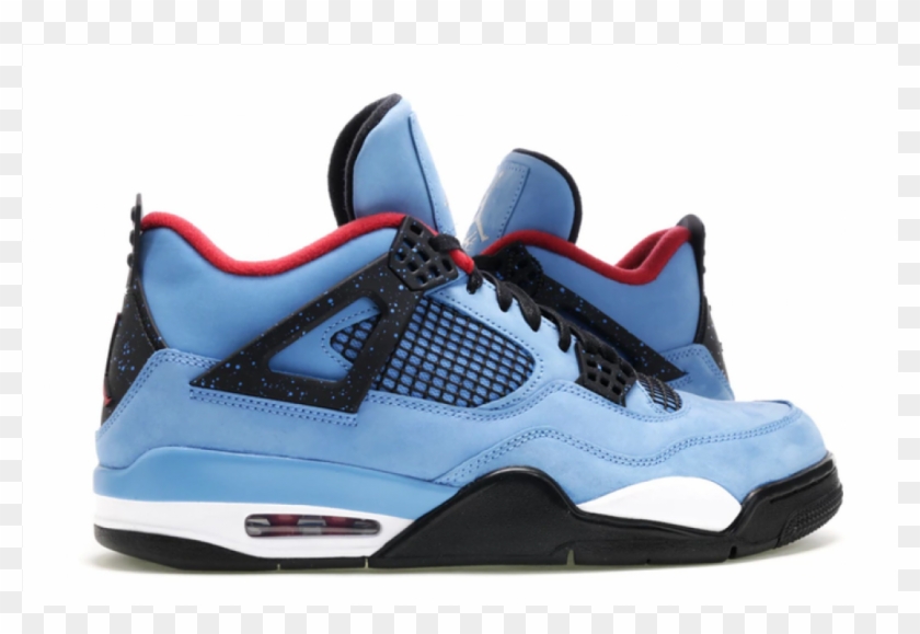 Air Jordan 4 Cactus Jack Travis Scott - Jordan Retro 4 Cactus Jack Clipart #2923996