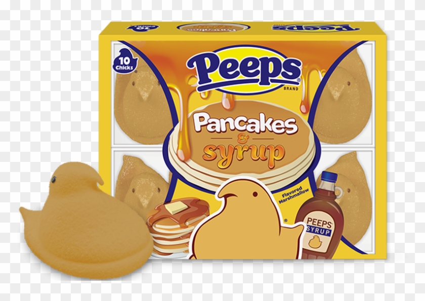 Peeps Pancakes And Syrup , Png Download - Pancakes And Syrup Peeps Clipart #2924175