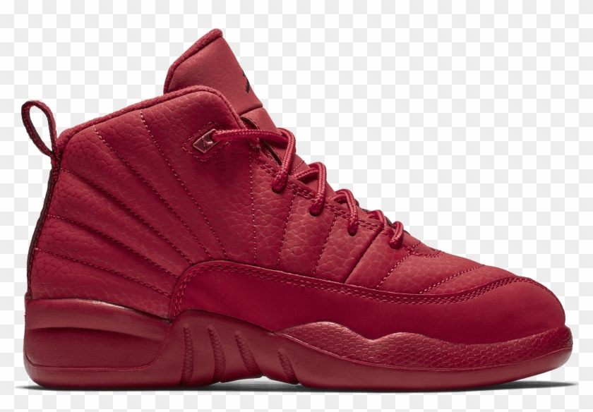 Air Jordan 12 Retro - Jordan 12 Gym Red Kids Clipart