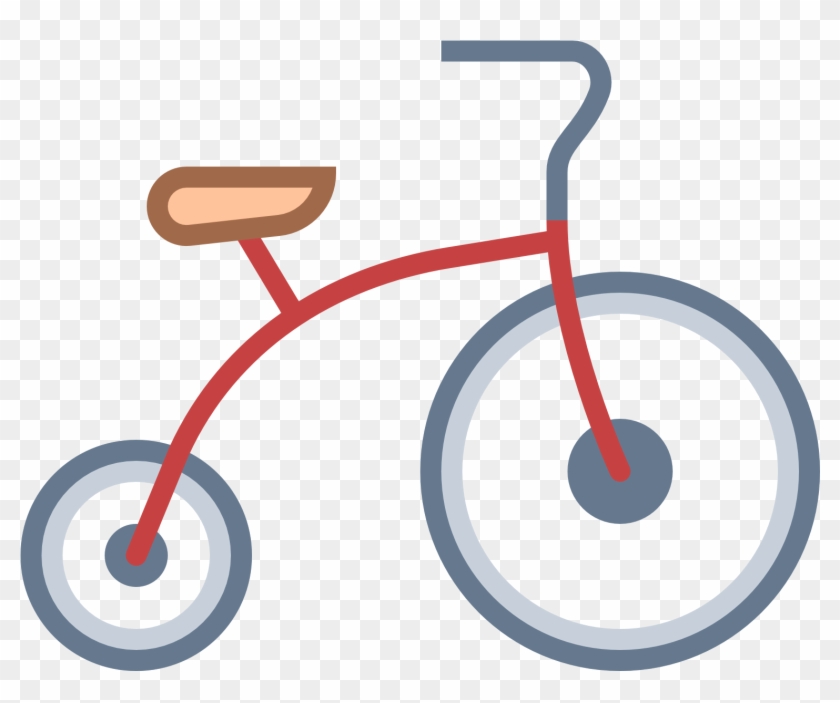 Tricycle Icon - Tricycle Clip Art Transparency - Png Download