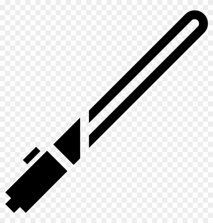 Lightsaber Vector Laser - Free Lightsaber Icon Clipart