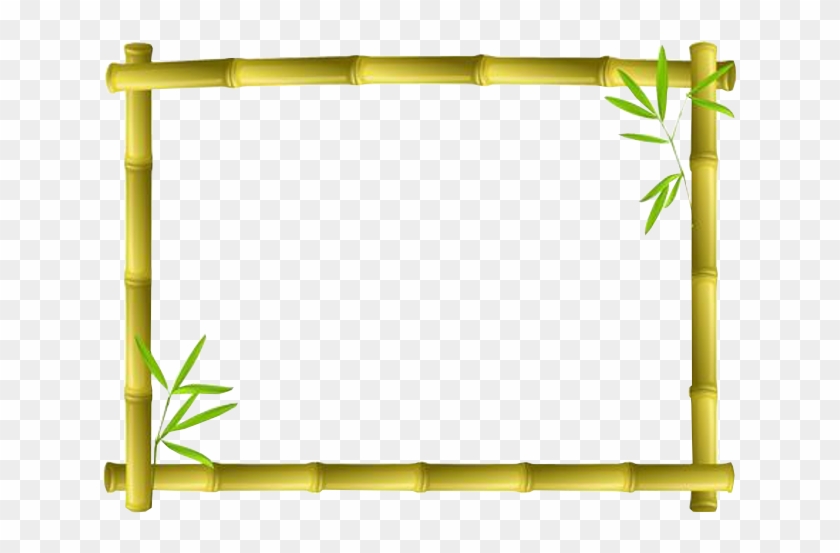 Bamboo Frame Clip Art - Png Download