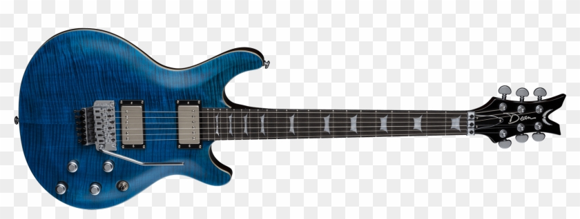 Dean Icon Flame Top Floyd Electric Guitar - Solar S1 6 Guitar Clipart