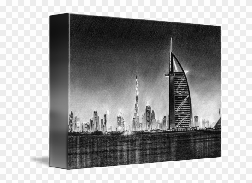 Drawing Cityscape York - Dubai Clipart