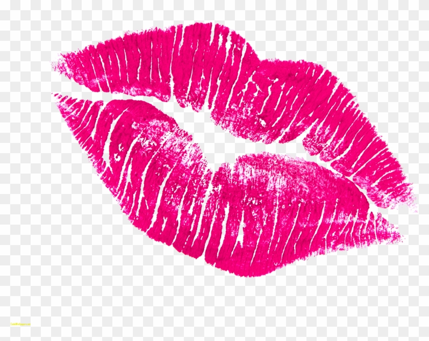 Labios Rosas Png - Pink Lipstick Kiss Transparent Clipart
