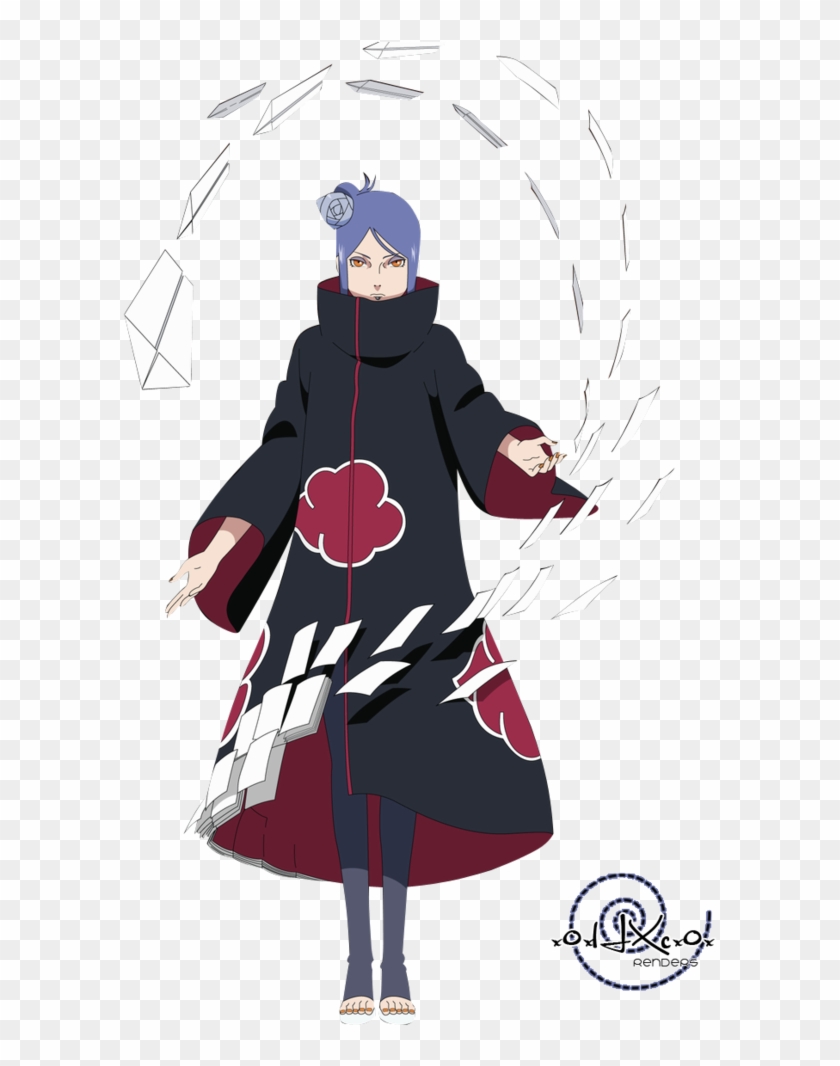 Naruto Shippuden Konan Png , Png Download - Sasori Akatsuki Full Body Clipart