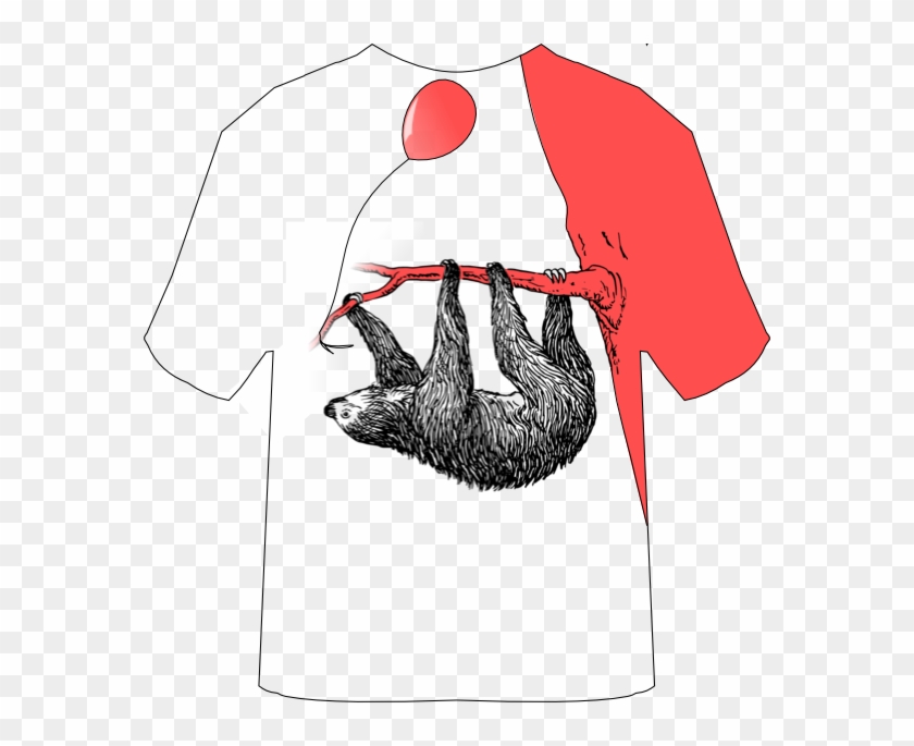 Red Balloon - T Shirt Animal Design Clipart #2927046