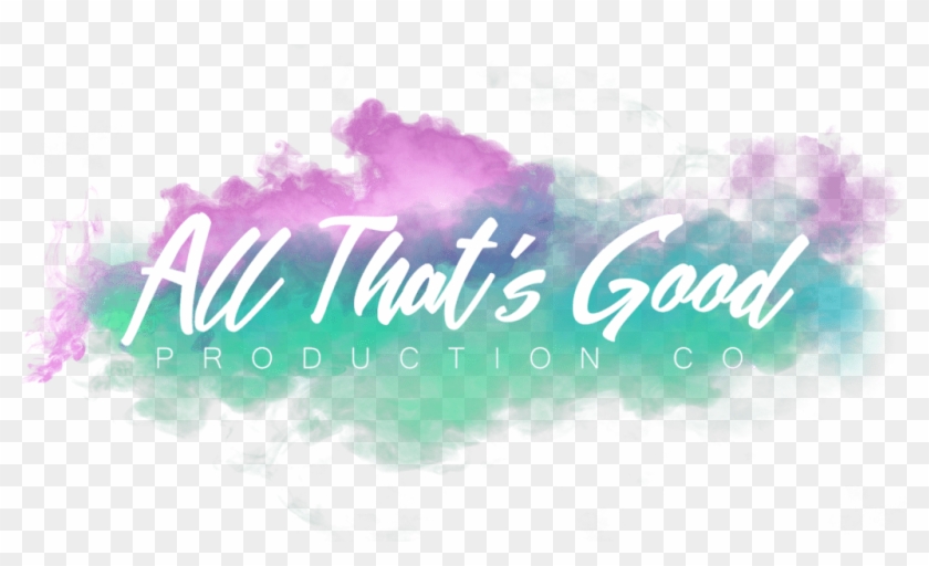 All That's Good Logo Smoke Colors - Graphic Design Clipart