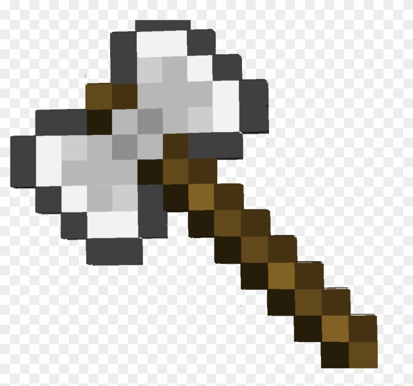 Minecraft Sword Vs Axe - Kawaii Pineapple Pixel Art Clipart