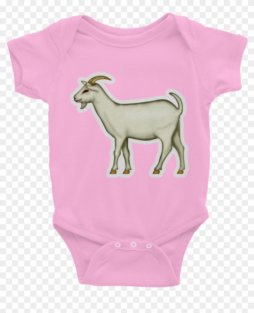 Goat Emoji Png - Infant Bodysuit Clipart #2927473