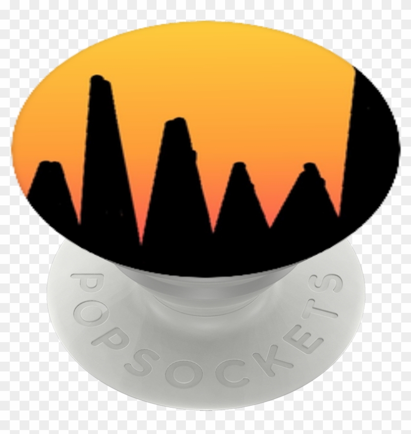 Mountains, Popsockets Mountains - Circle Clipart
