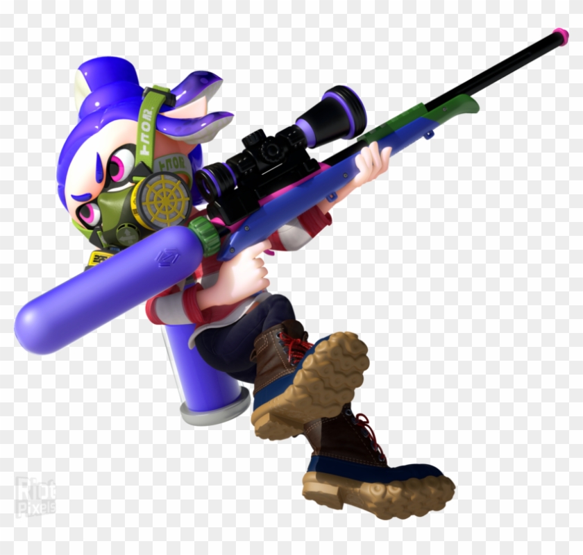 Splatoon 2 Sniper Weapons Clipart