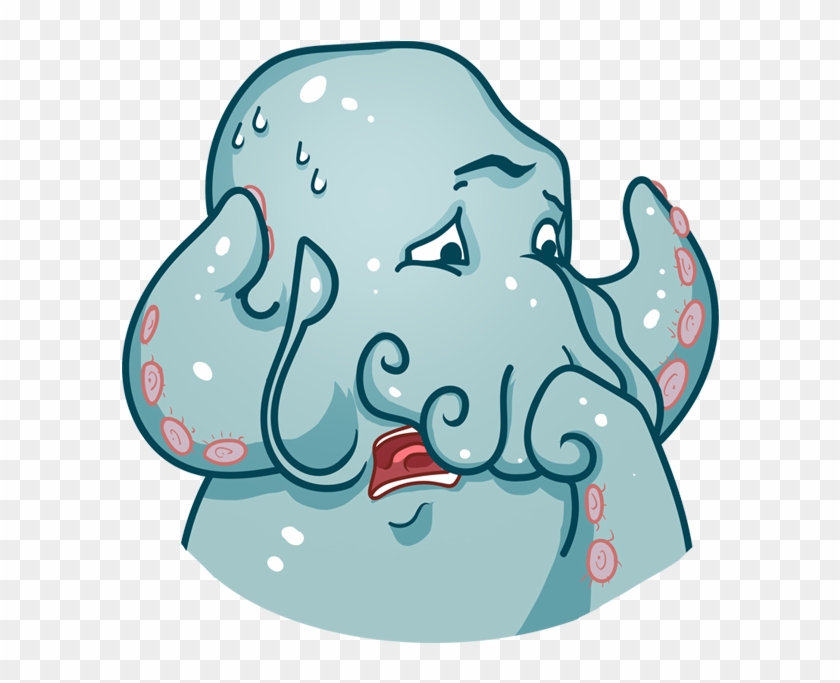 Cthulhu Calls Messages Sticker-4 Clipart