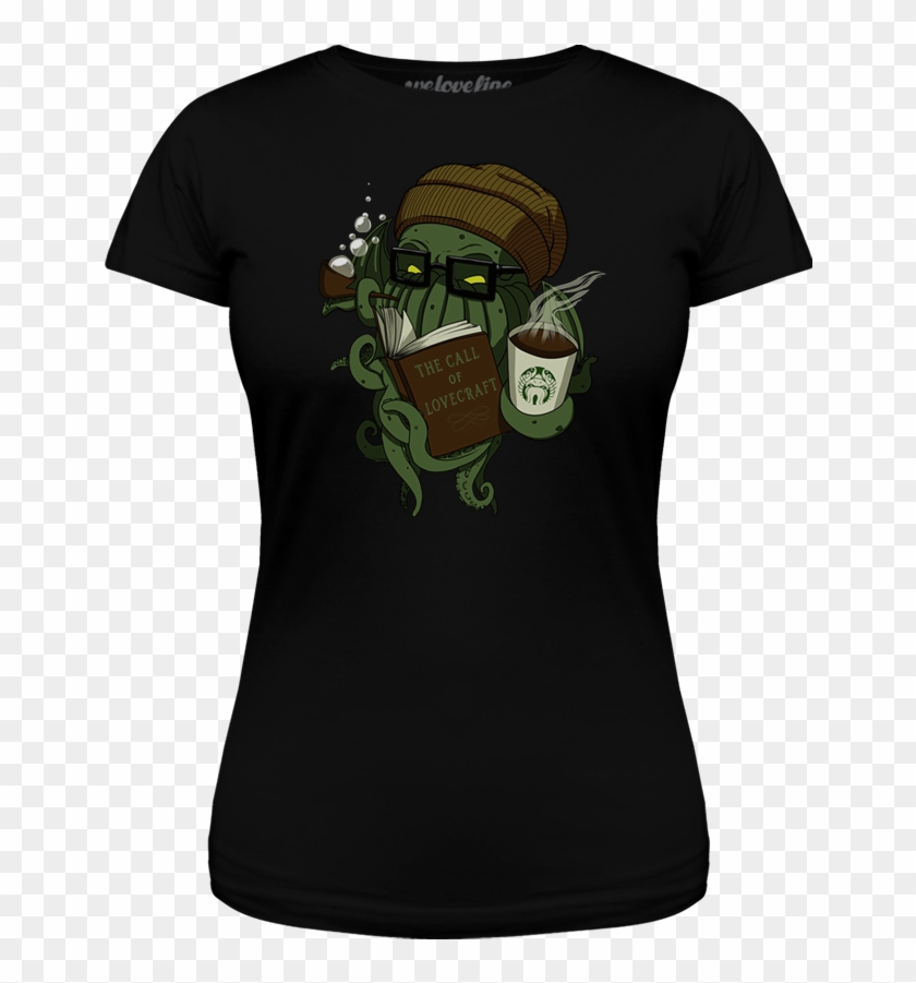 Hipster Cthulhu - Cartoon Clipart