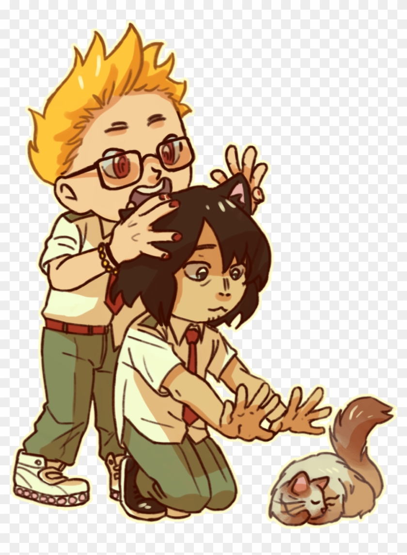 Aizawa's Secondary Quirk Cat Localisation - Cartoon Clipart #2928777
