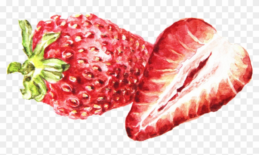Strawberry Aedmaasikas Fruit Food Picture Material - Strawberry Clipart #2928813