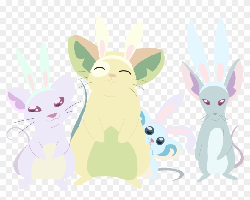 The Paladins Made Bunny Ears For The Mice Happy Easter - Space Mice Paladins Voltron Clipart