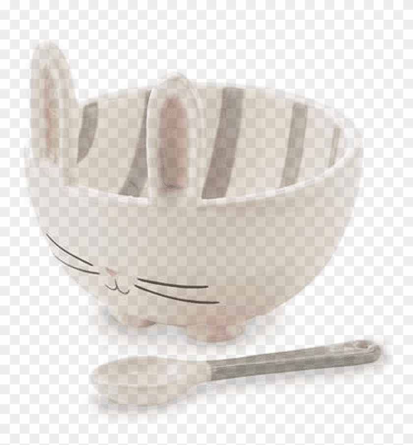Mud Pie Candy Bowl Bunny Gray - Bowl Clipart