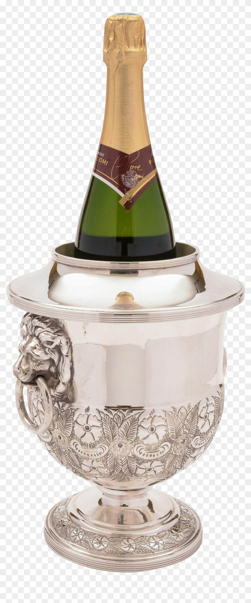 Silver Plated Champagne/wine Bucket, Circa 1920 Found - Champagne Clipart #2928982