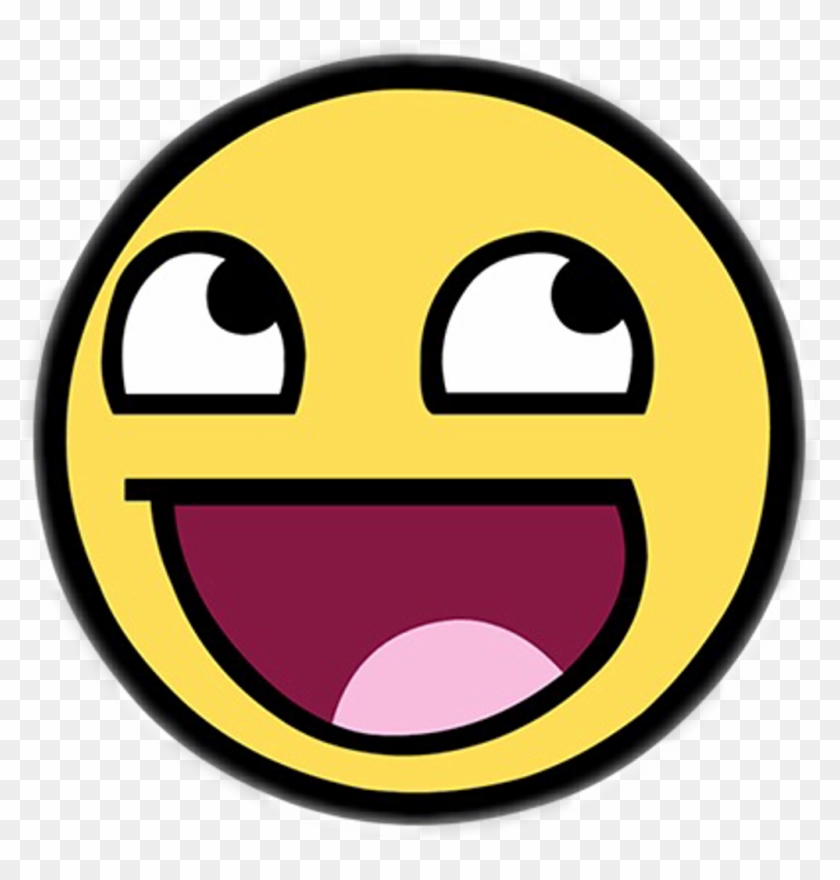 Memes Memez Smile Animated - Awesome Face Svg Clipart (#2928983) - PikPng