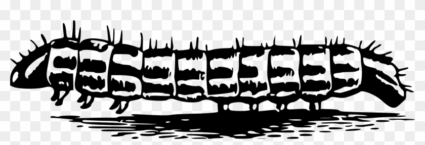 This Free Icons Png Design Of Caterpillar 5 - Desenho De Uma Lagarta Clipart #2929113